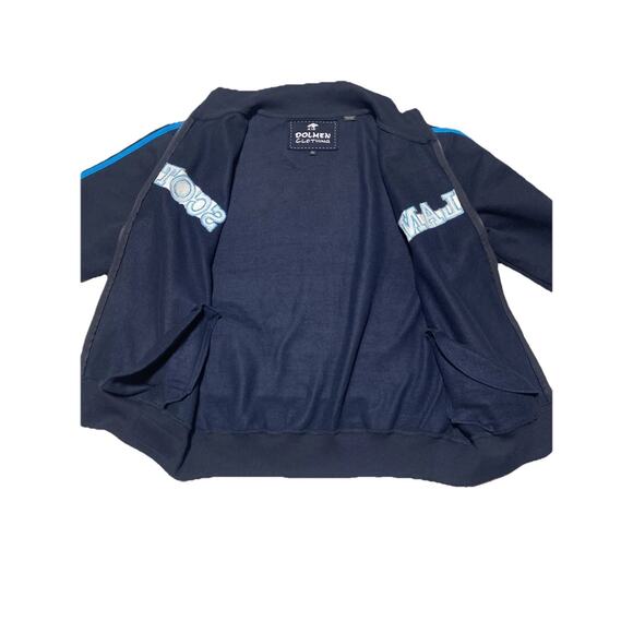 Scotland Jacket Mens Extra Large Blue Dolmen HQ Full Zip Track Retro Euro Sport - Picture 3 of 11